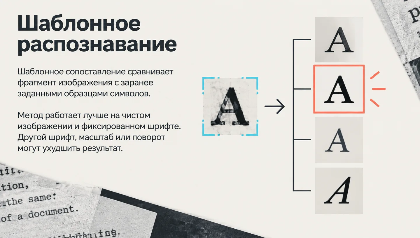 Шаблонное распознавание