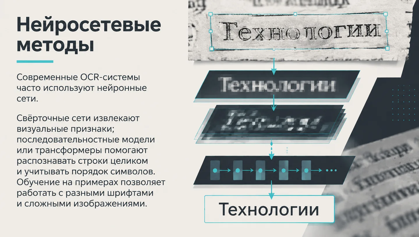 Нейросетевые методы