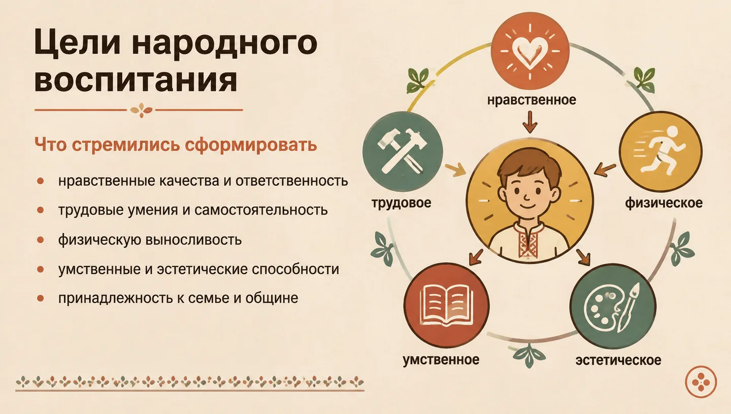 Цели народного воспитания