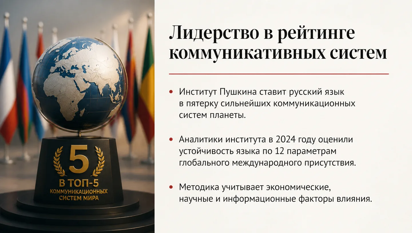 Лидерство в рейтинге коммуникативных систем