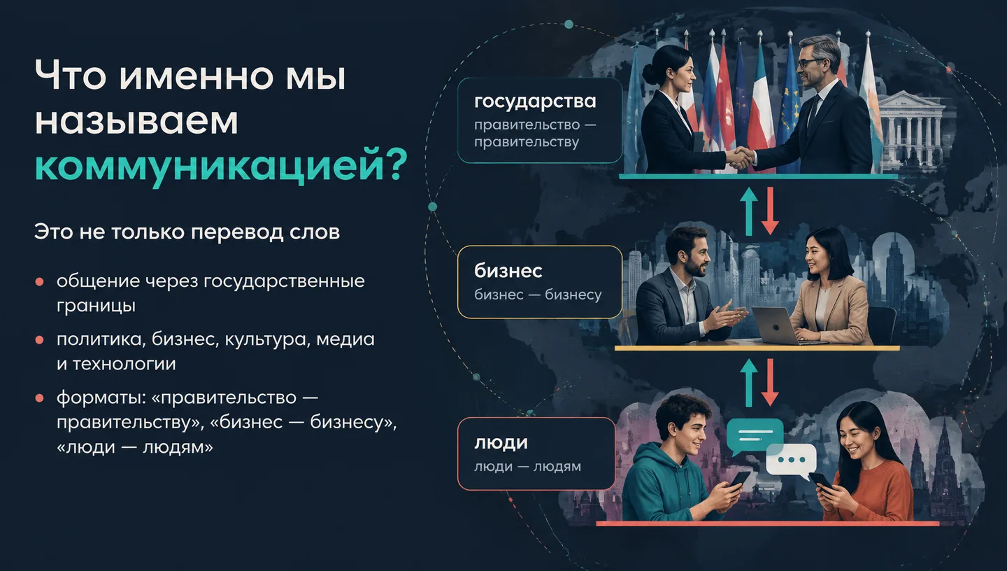 Что именно мы называем коммуникацией?