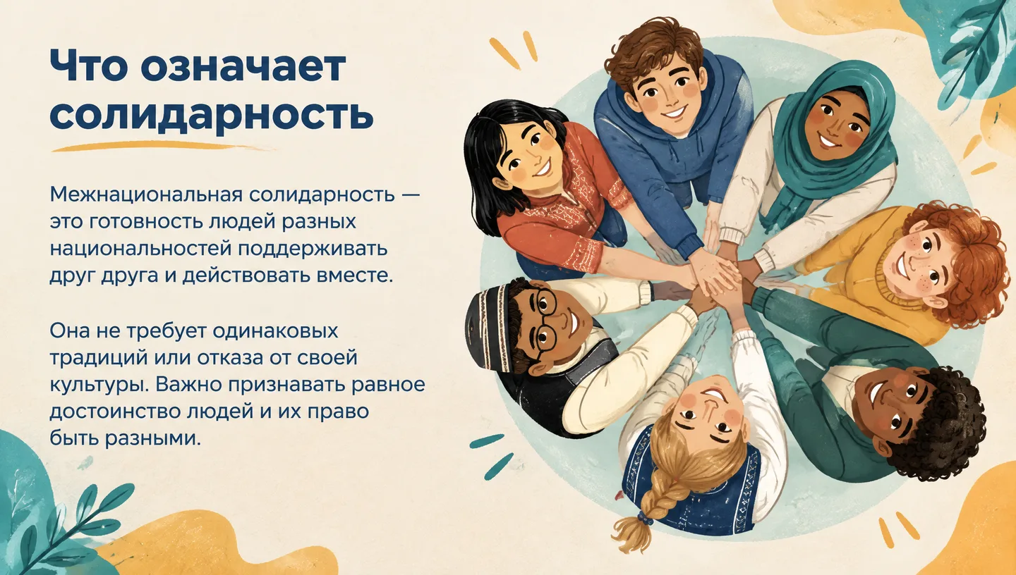 Что означает солидарность