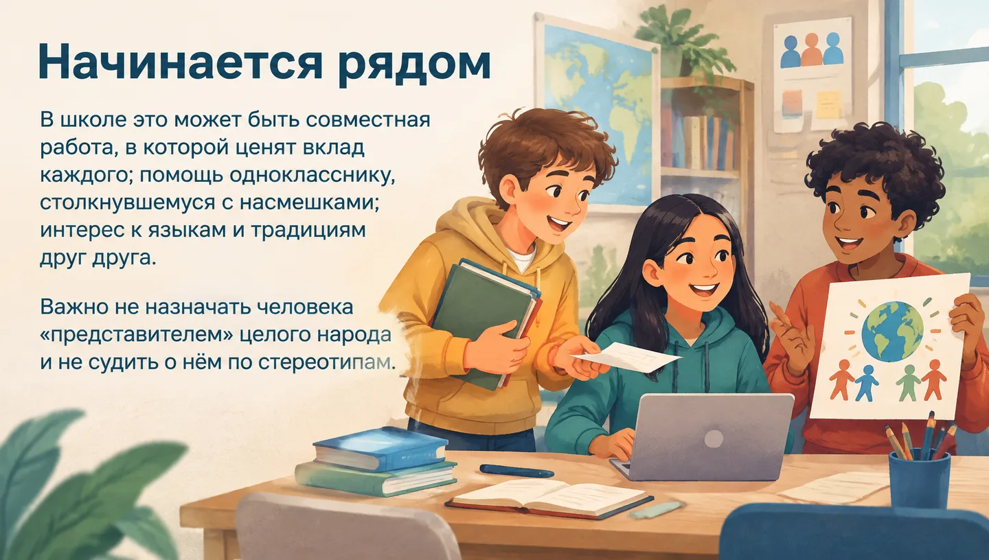 Начинается рядом