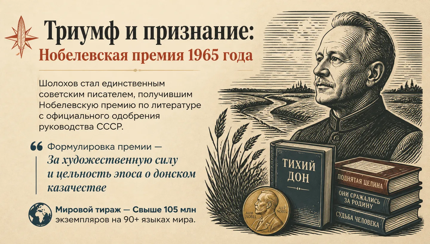 Триумф и признание: Нобелевская премия 1965 года