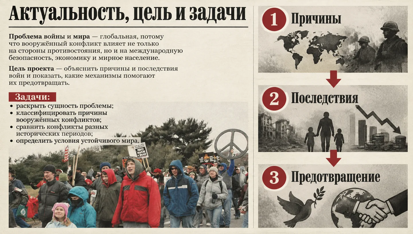 Актуальность, цель и задачи