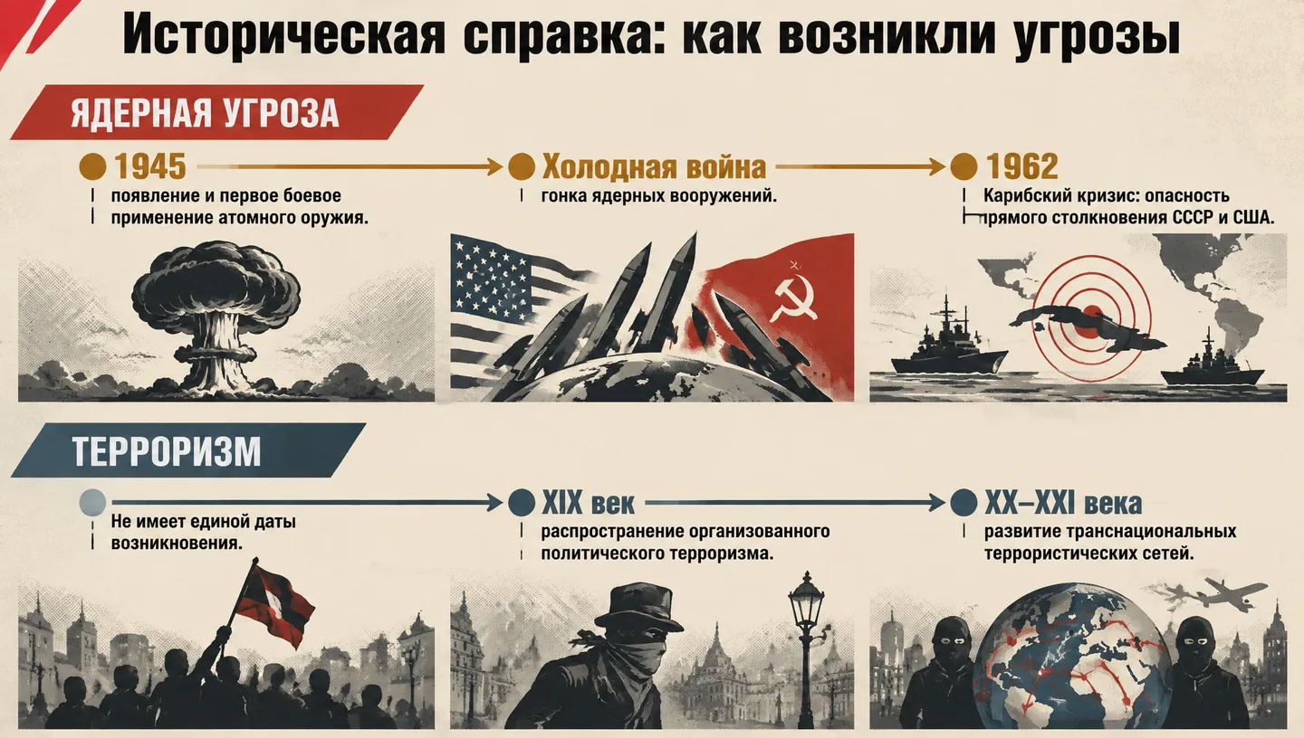 Историческая справка: как возникли угрозы