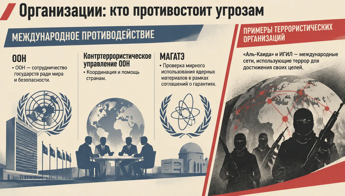 Организации: кто противостоит угрозам