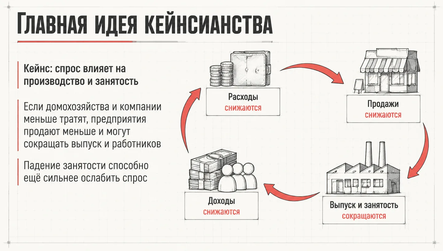 Главная идея кейнсианства