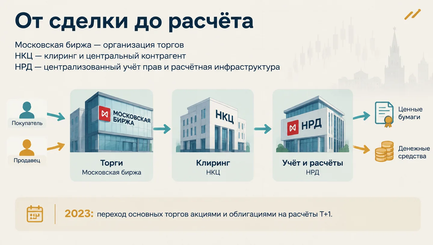 От сделки до расчёта