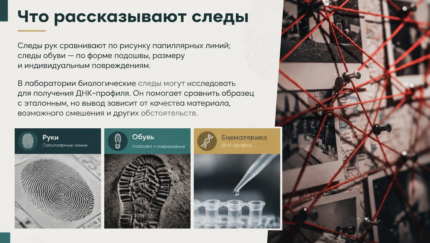 Что рассказывают следы
