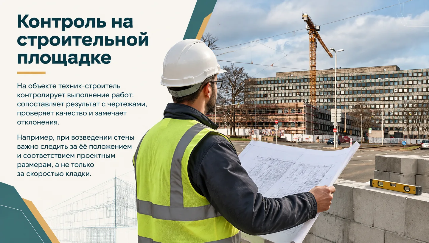 Контроль на строительной площадке