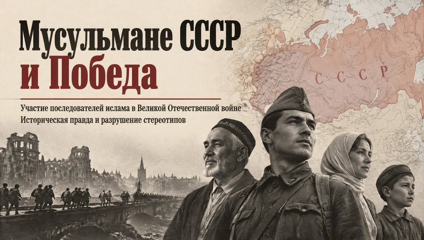 Первый слайд: Мусульмане СССР и Победа