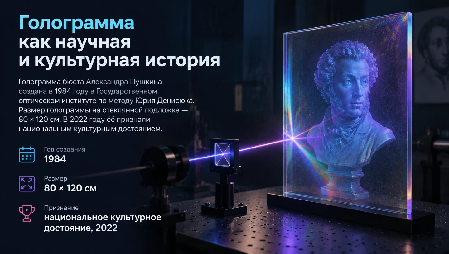 Голограмма как научная и культурная история