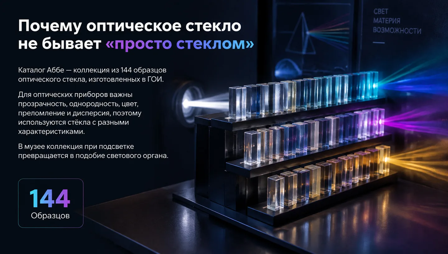 Почему оптическое стекло не бывает «просто стеклом»