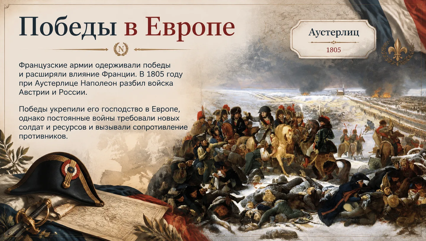 Победы в Европе
