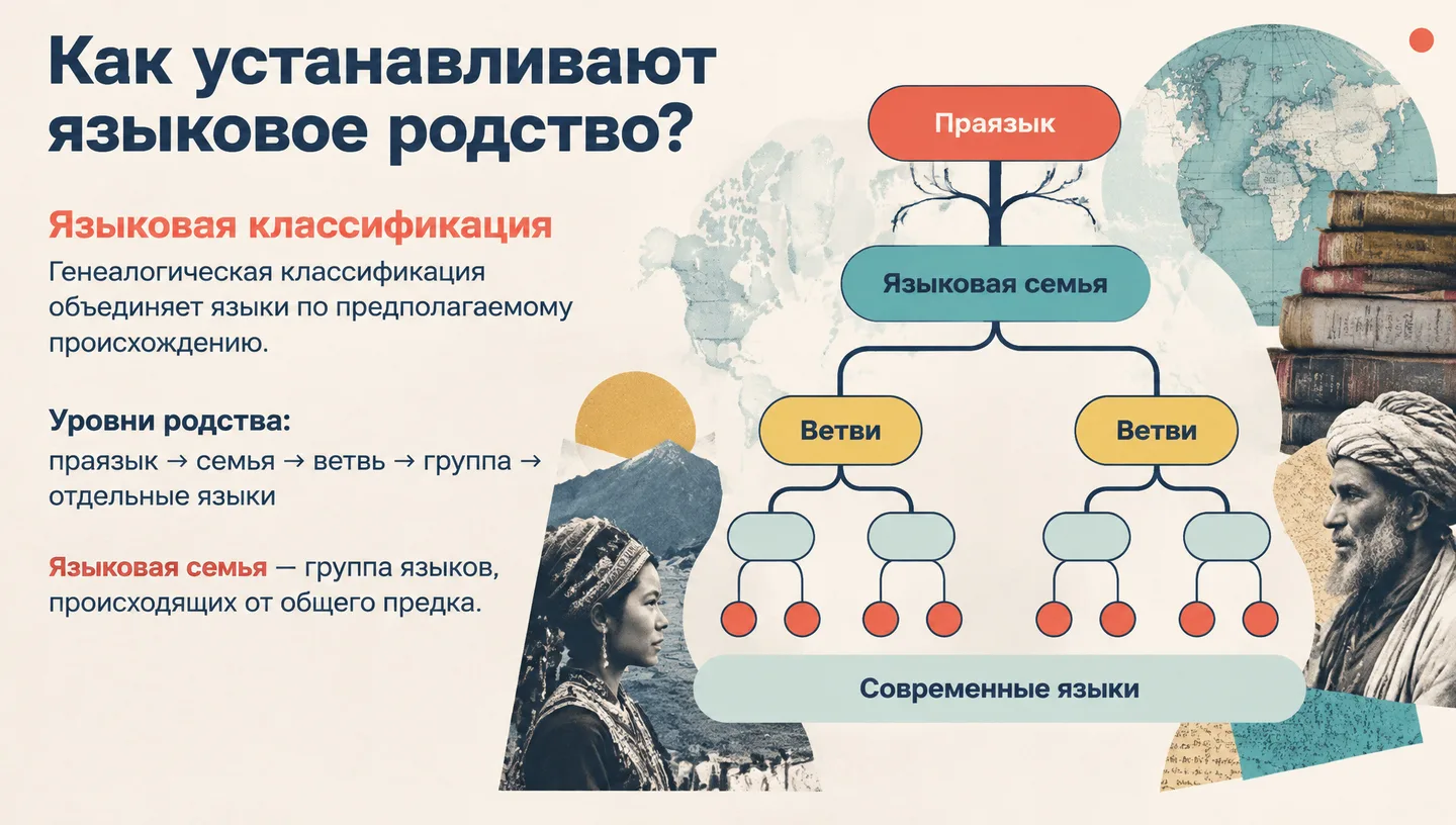 Как устанавливают языковое родство?