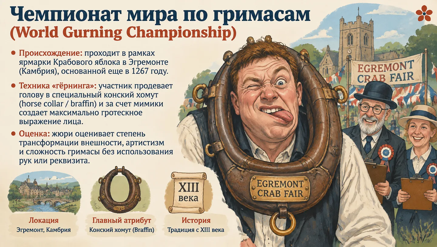 Чемпионат мира по гримасам (World Gurning Championship)