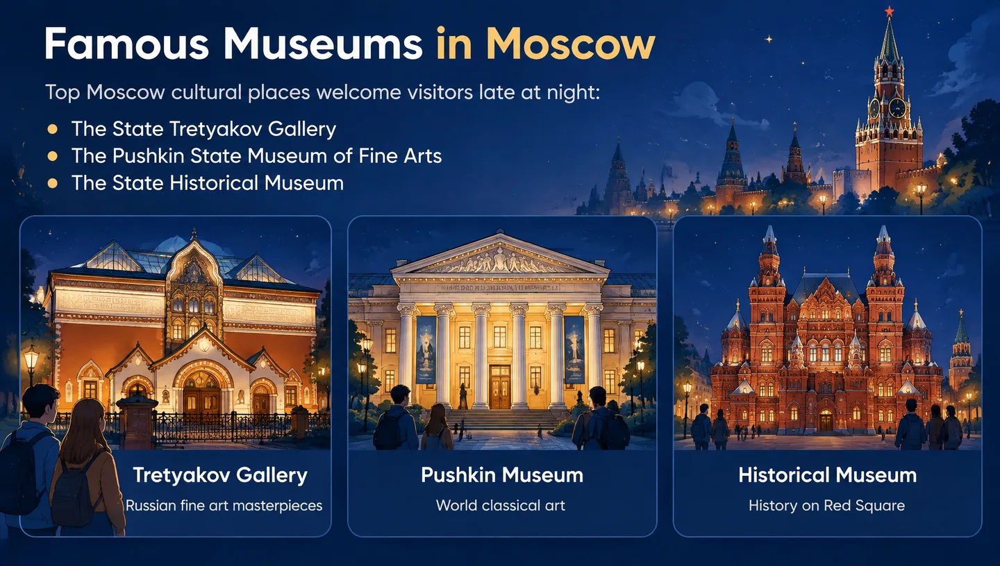 Famous Museums in Moscow