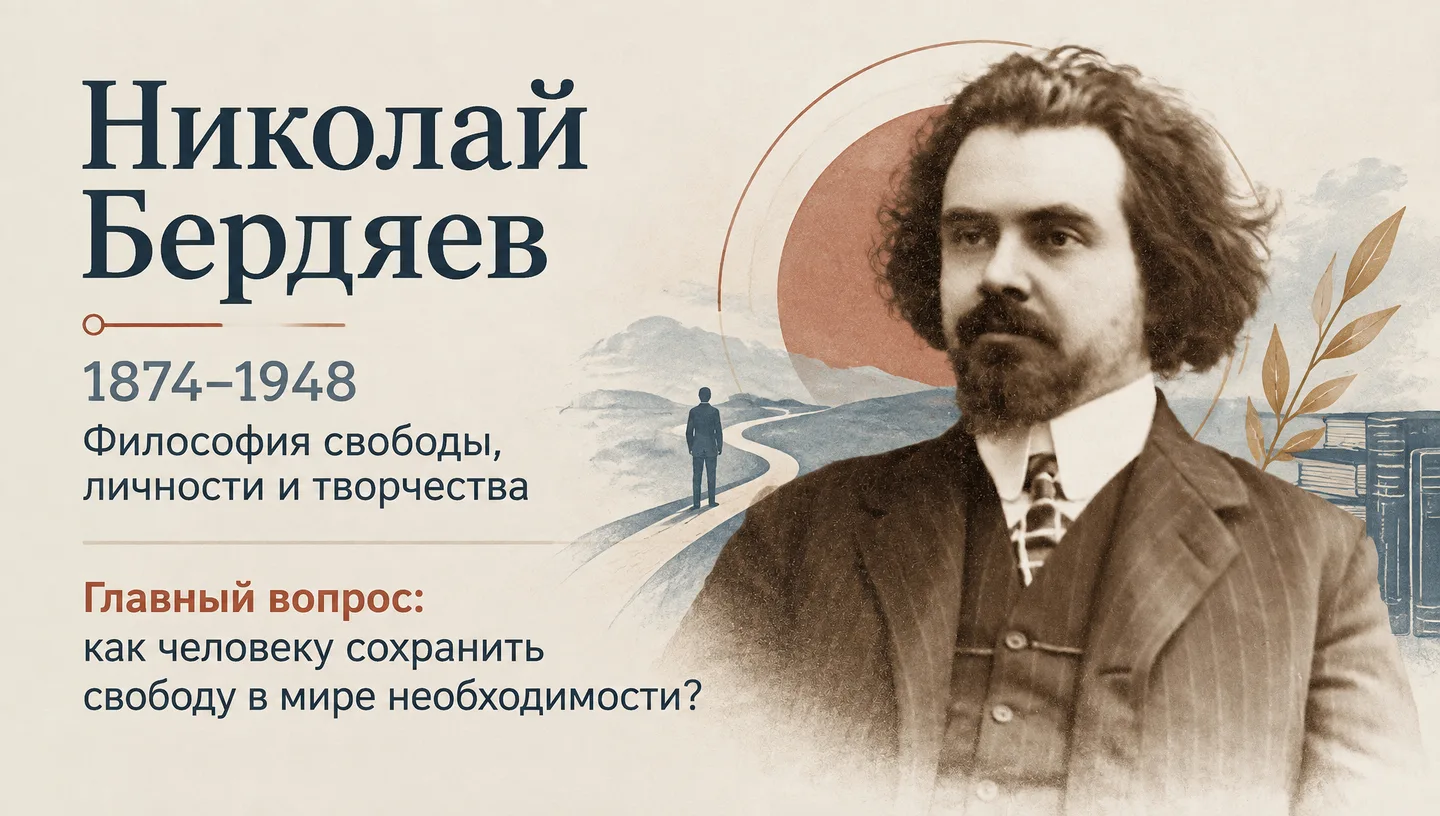 Первый слайд: Николай Бердяев