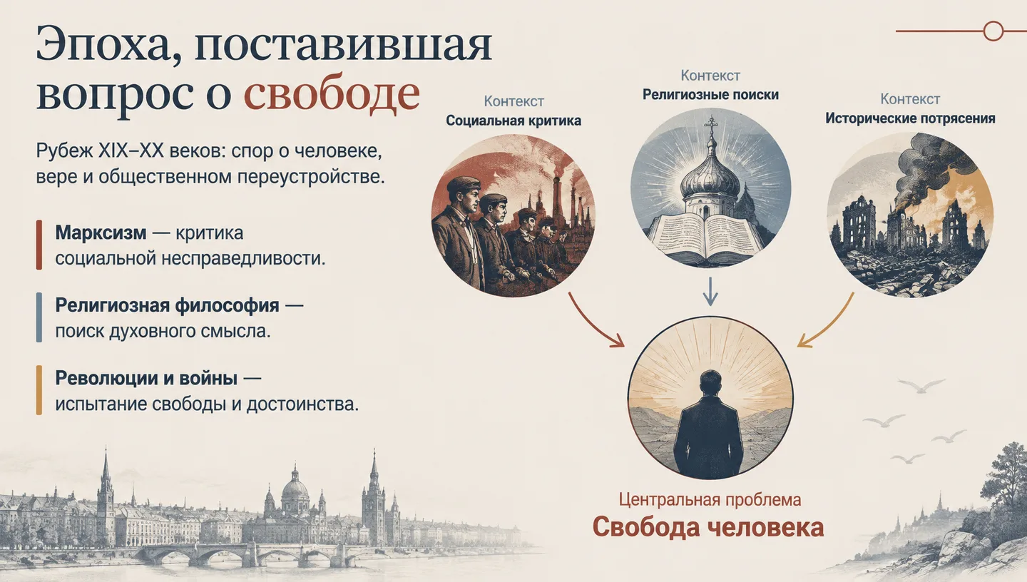 Эпоха, поставившая вопрос о свободе