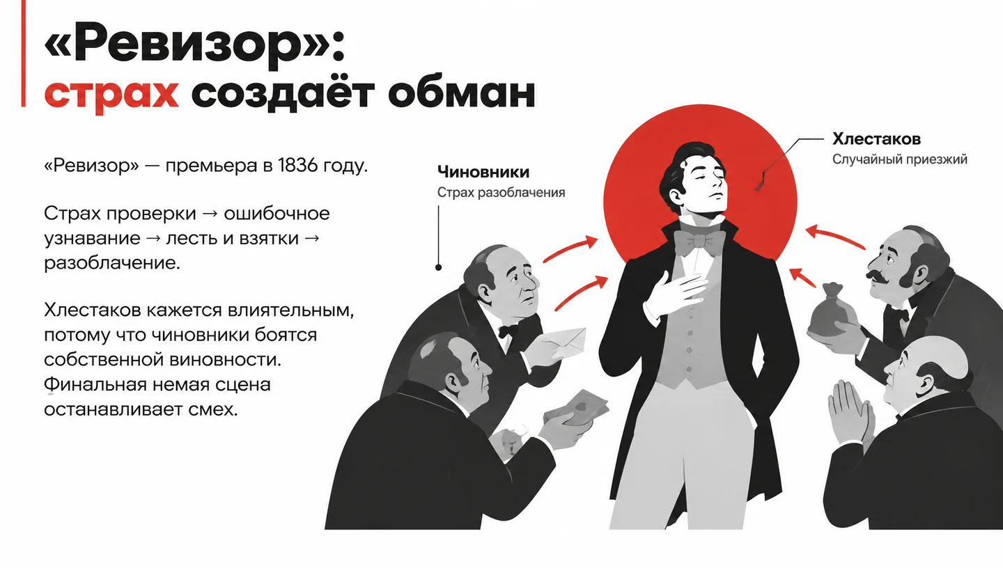 «Ревизор»: страх создаёт обман
