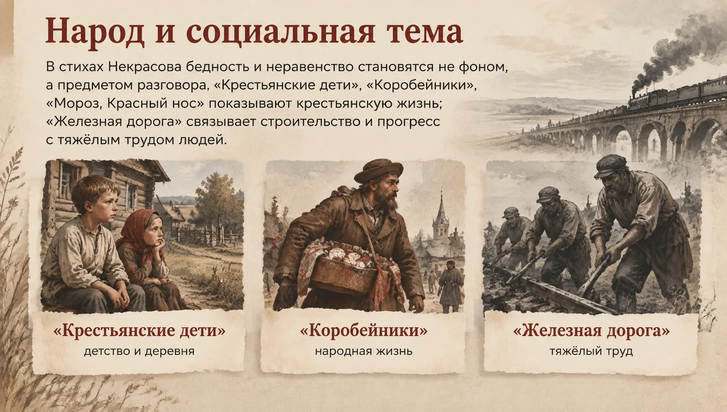 Народ и социальная тема