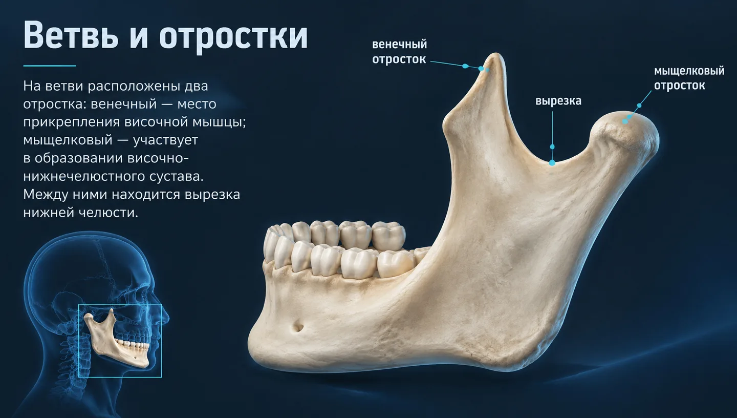 Ветвь и отростки