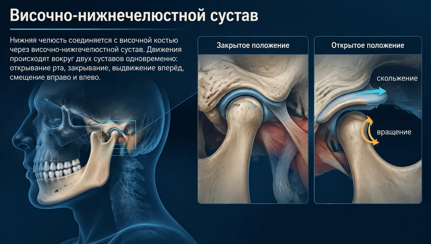 Височно-нижнечелюстной сустав