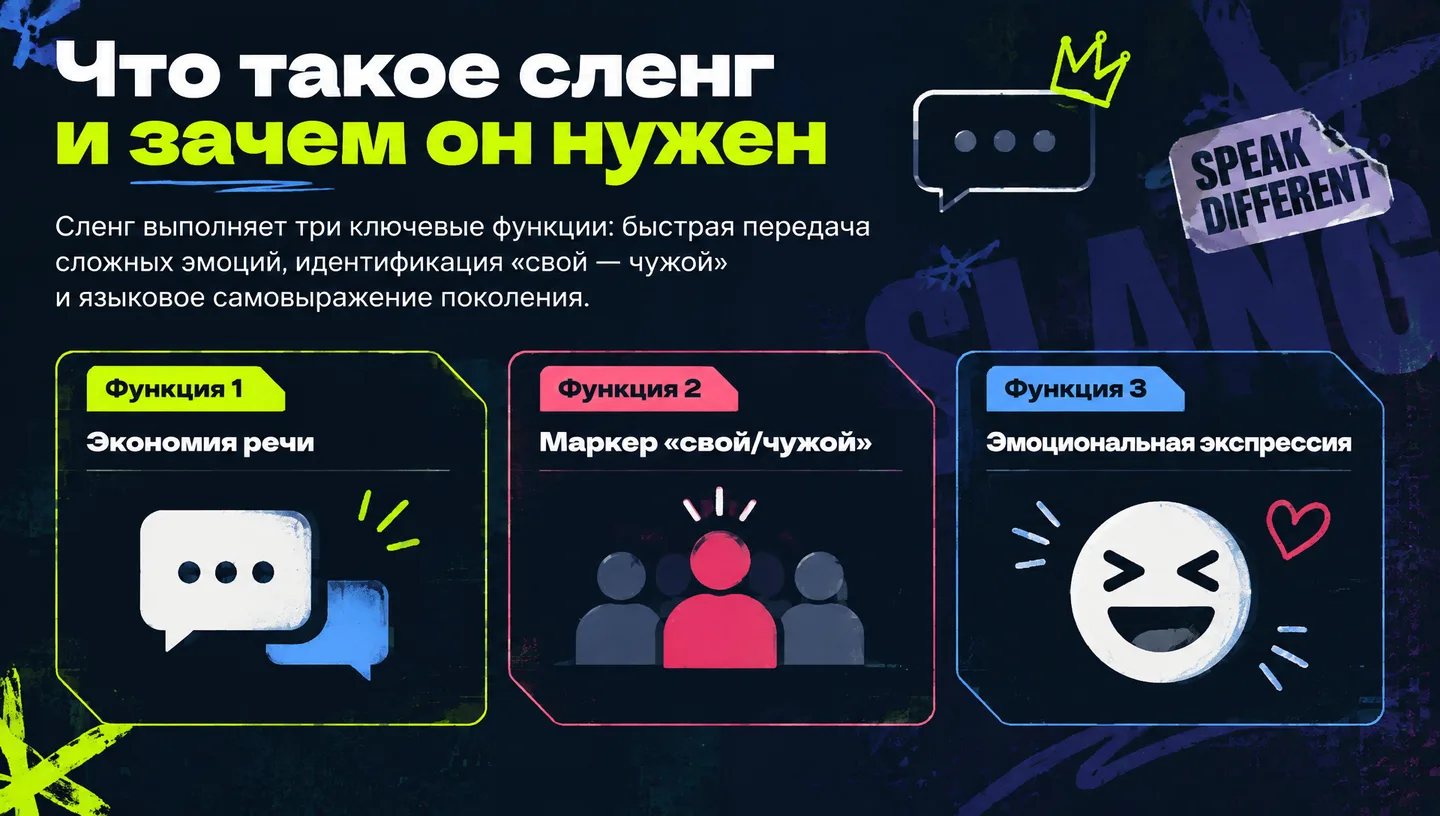 Что такое сленг и зачем он нужен