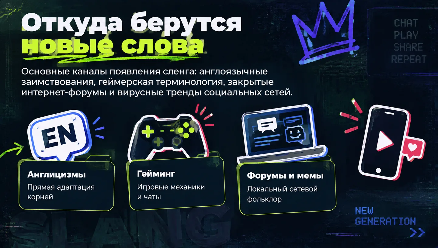 Откуда берутся новые слова