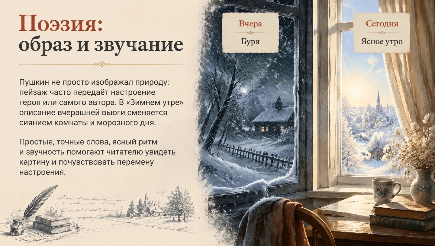 Поэзия: образ и звучание