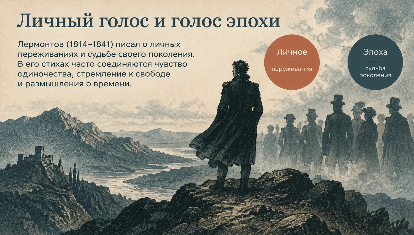 Личный голос и голос эпохи