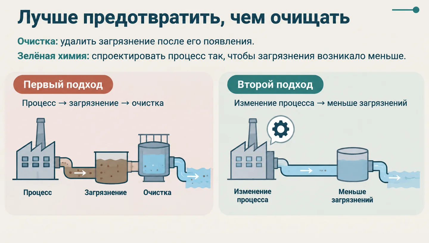 Лучше предотвратить, чем очищать
