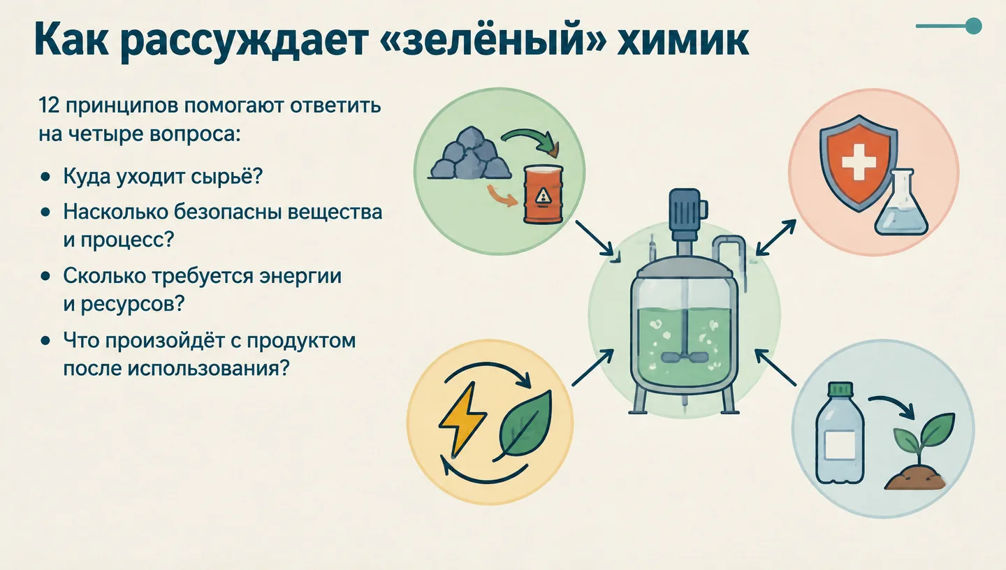 Как рассуждает «зелёный» химик