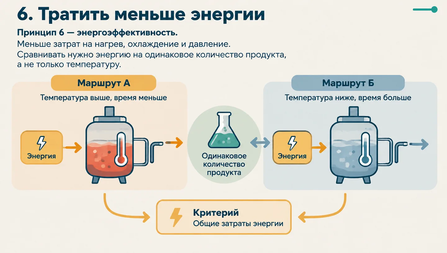 6. Тратить меньше энергии