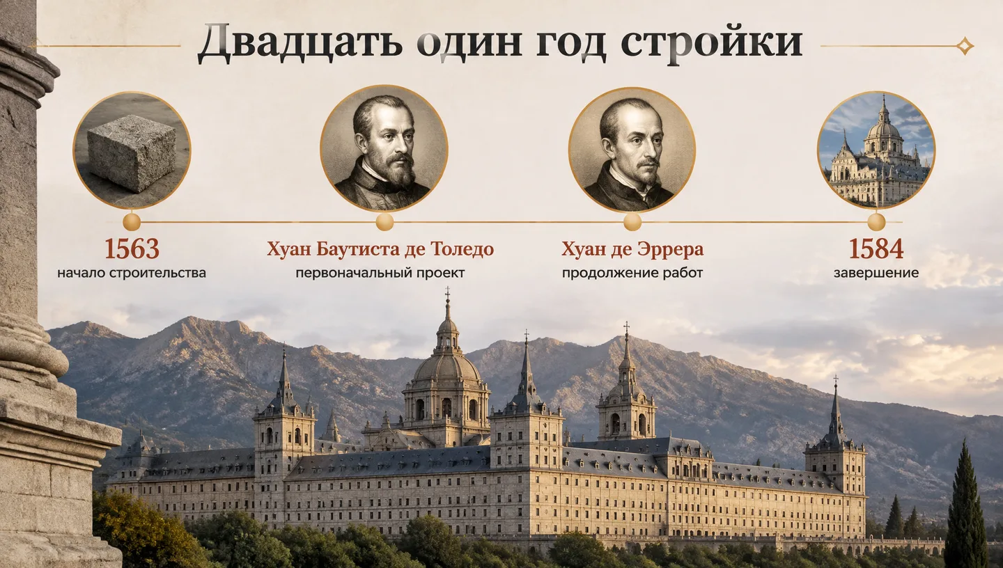 Двадцать один год стройки