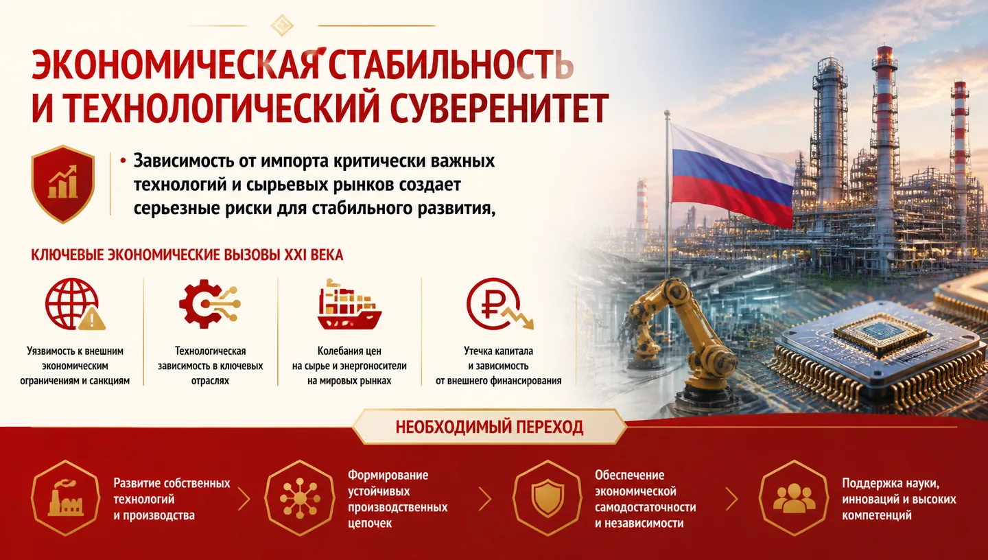 Экономическая стабильность и технологический суверенитет