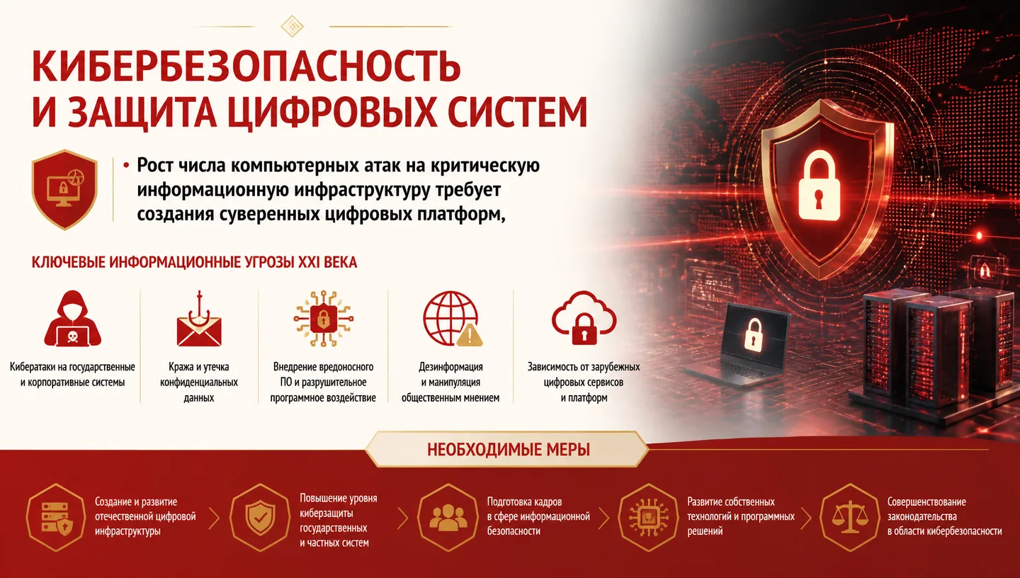 Кибербезопасность и защита цифровых систем