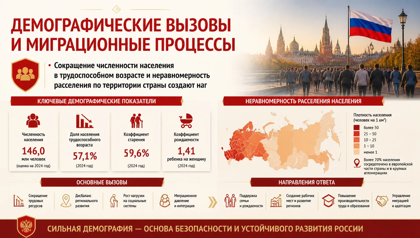 Демографические вызовы и миграционные процессы