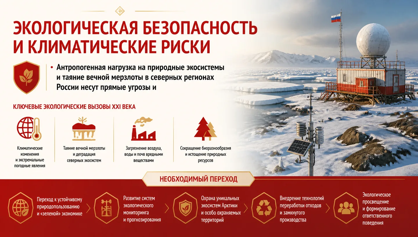 Экологическая безопасность и климатические риски