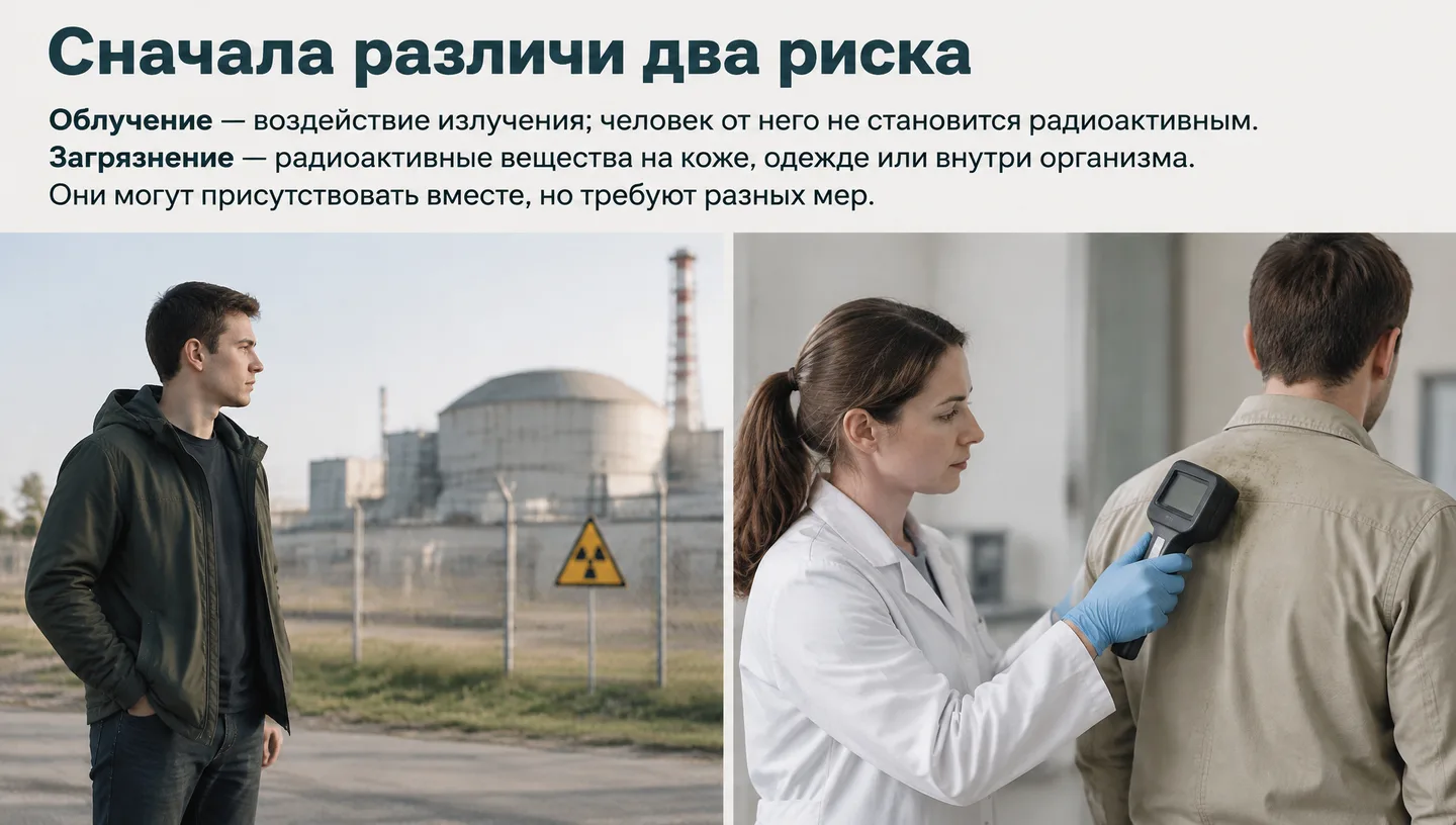 Сначала различи два риска