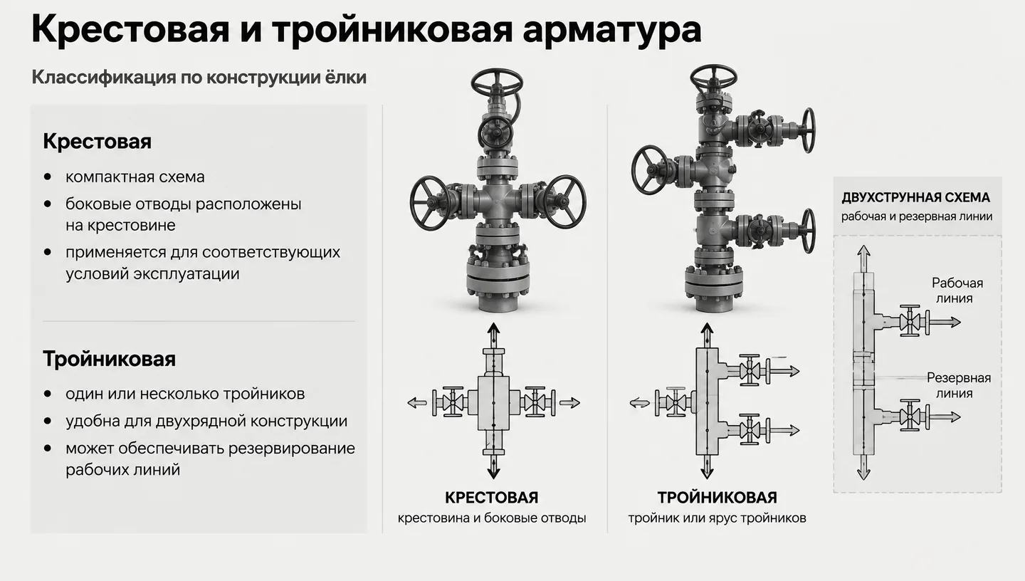 Крестовая и тройниковая арматура