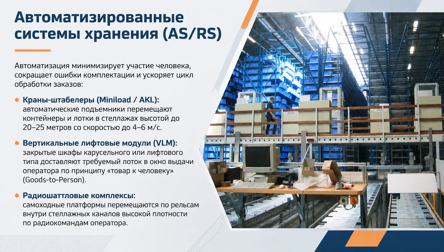 Автоматизированные системы хранения (AS/RS)