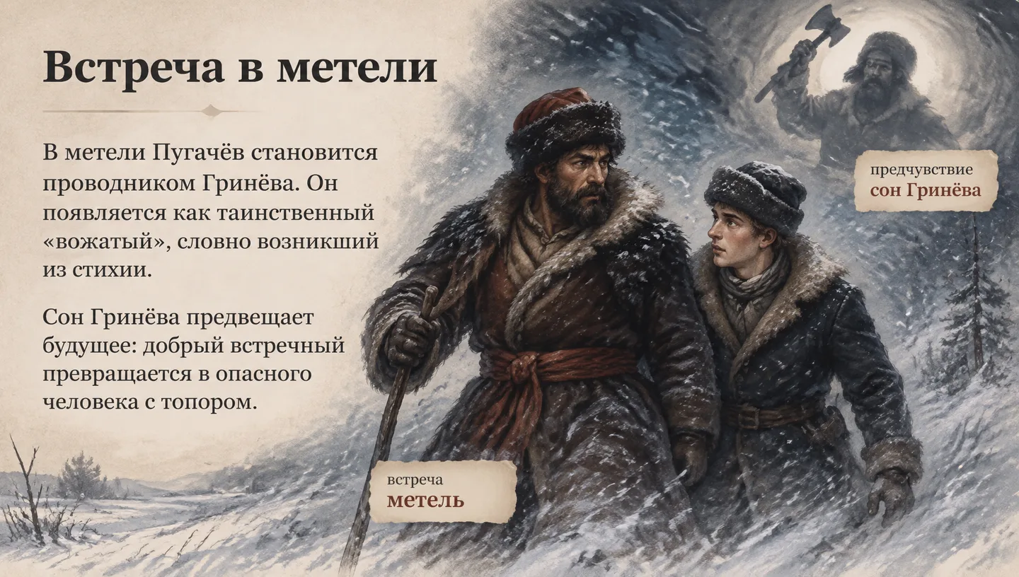 Встреча в метели
