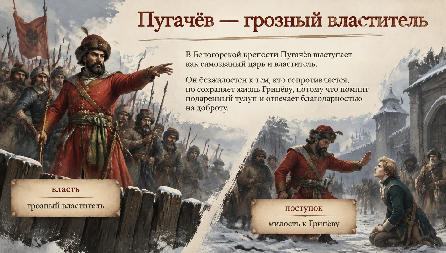 Пугачёв — грозный властитель