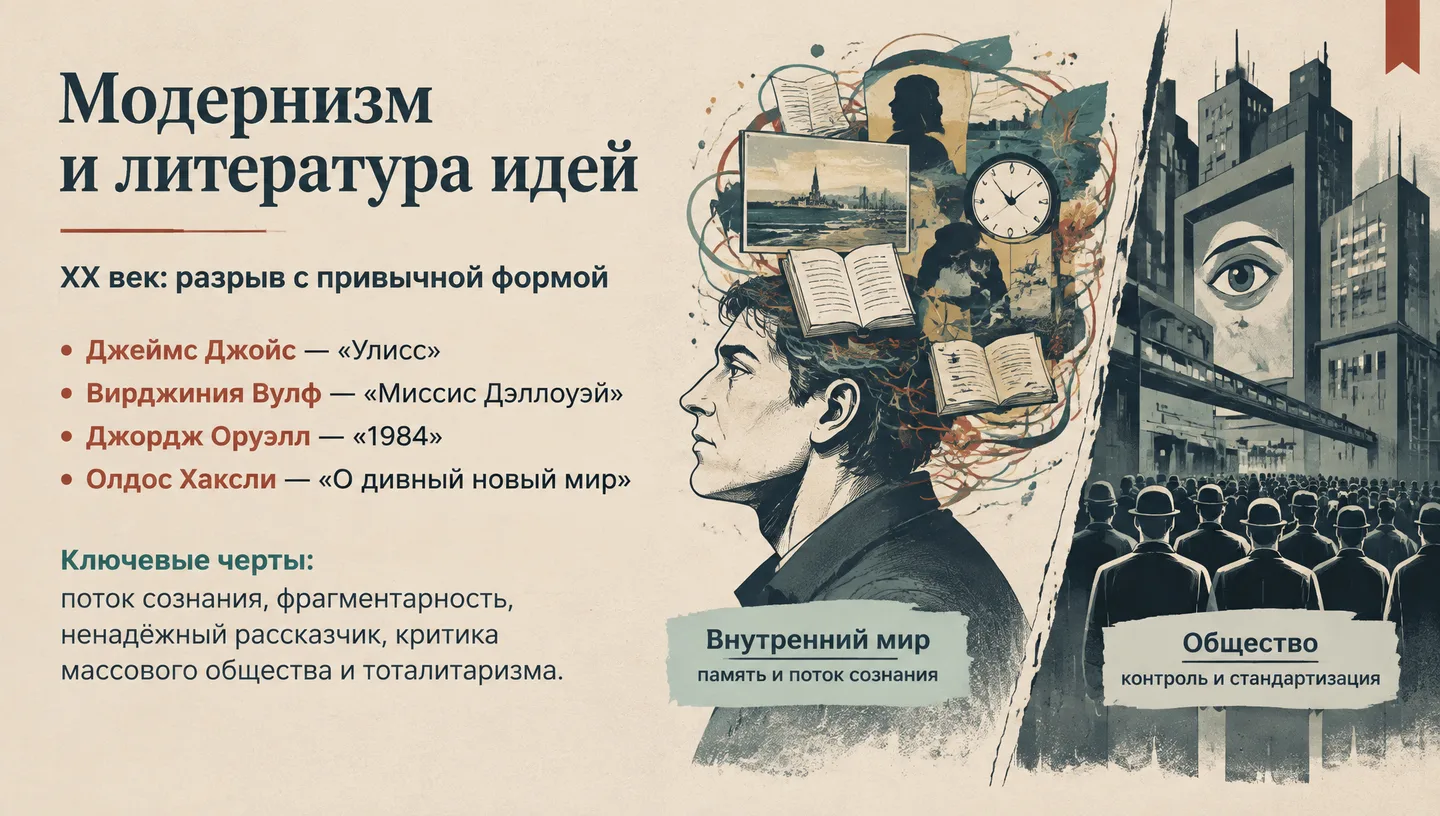 Модернизм и литература идей