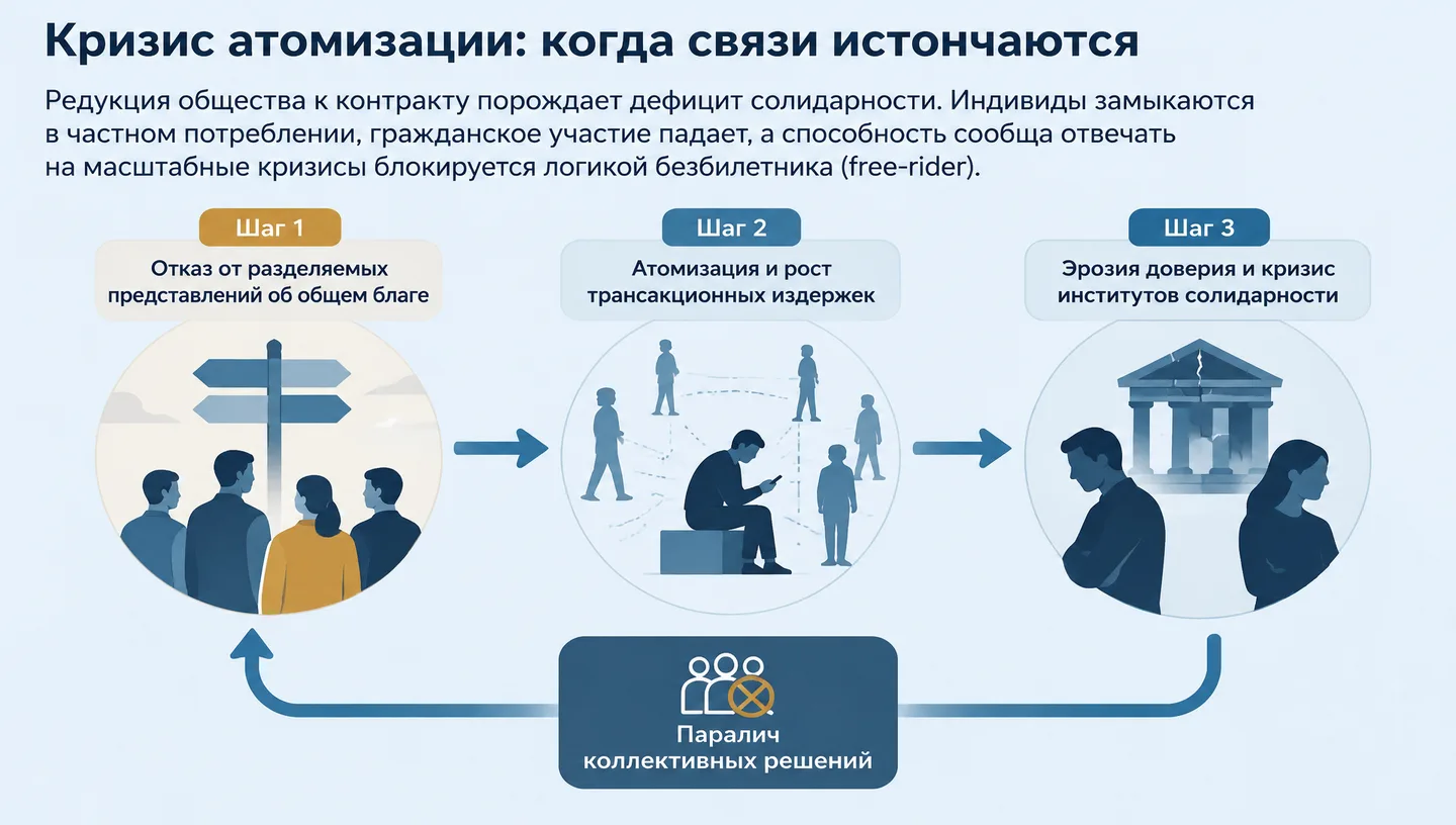 Кризис атомизации: когда связи истончаются