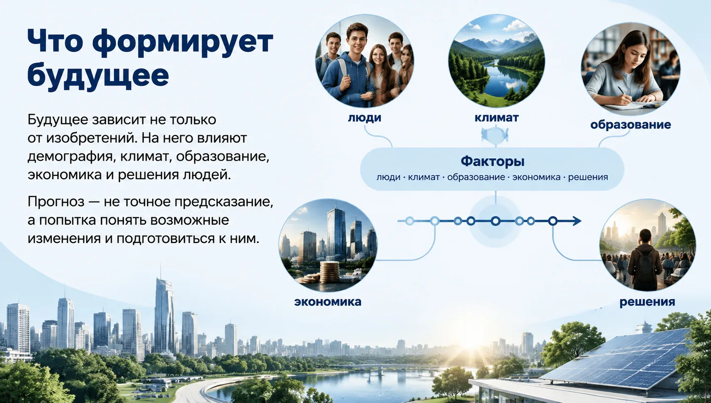 Что формирует будущее