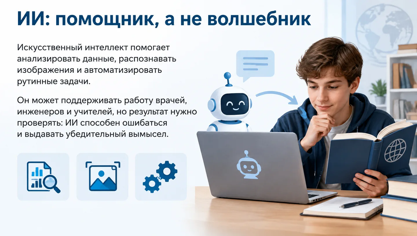 ИИ: помощник, а не волшебник