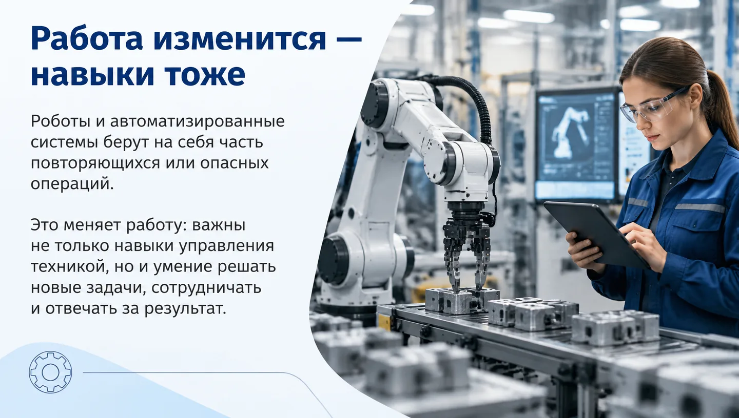 Работа изменится — навыки тоже